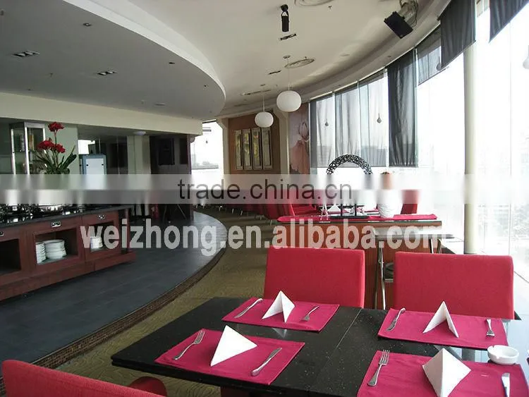 Revolving restaurant in high building