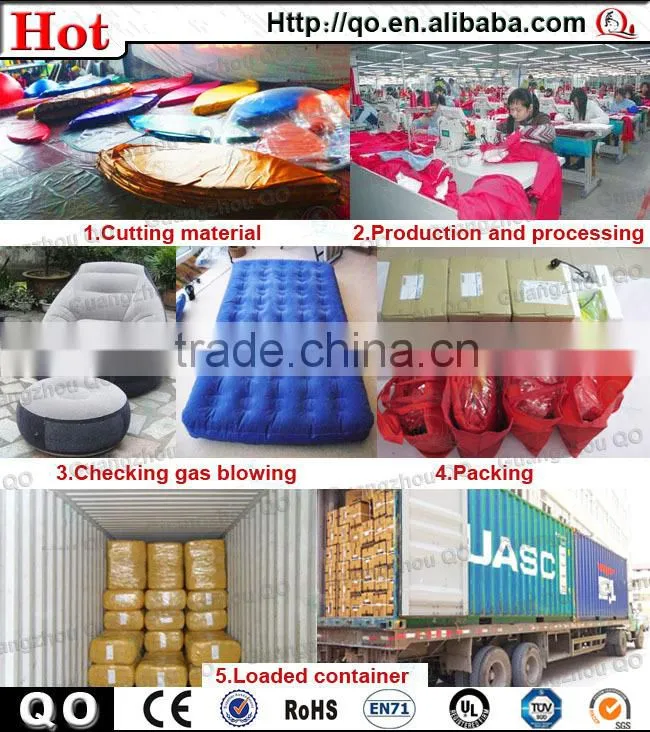 Professional reasonable price portable inflatable sofa chair