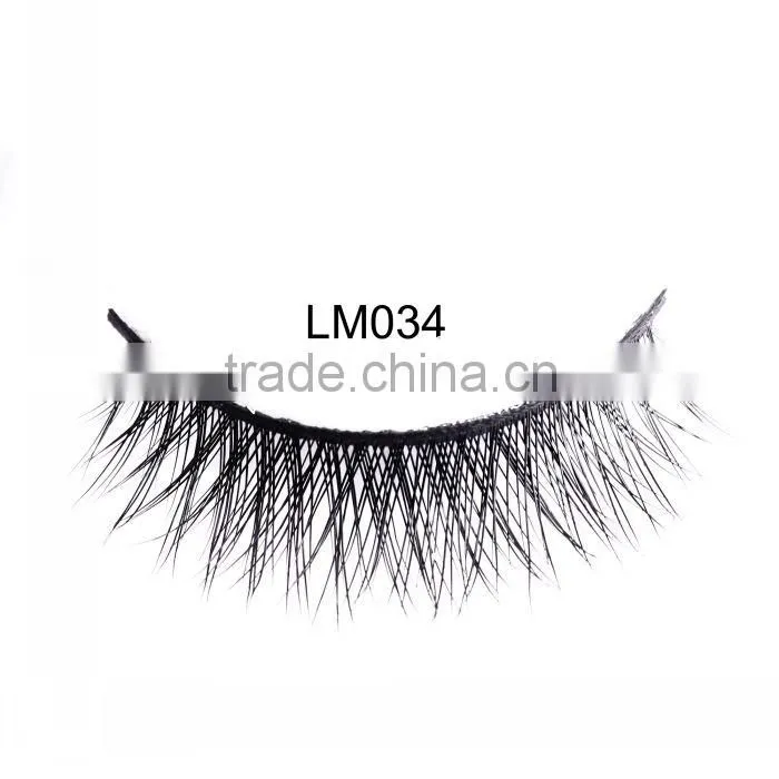 best quality siberian mink fur strip eyelash real mink false eyelash with custom packaging