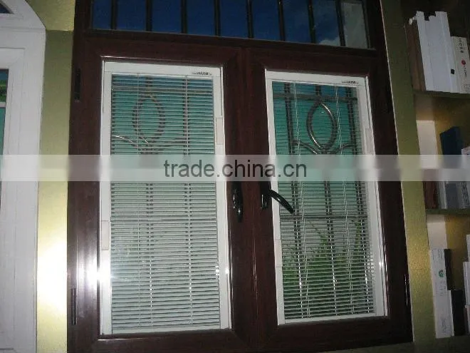 Modern Aluminum window with grill ,High quality Aluminum windows