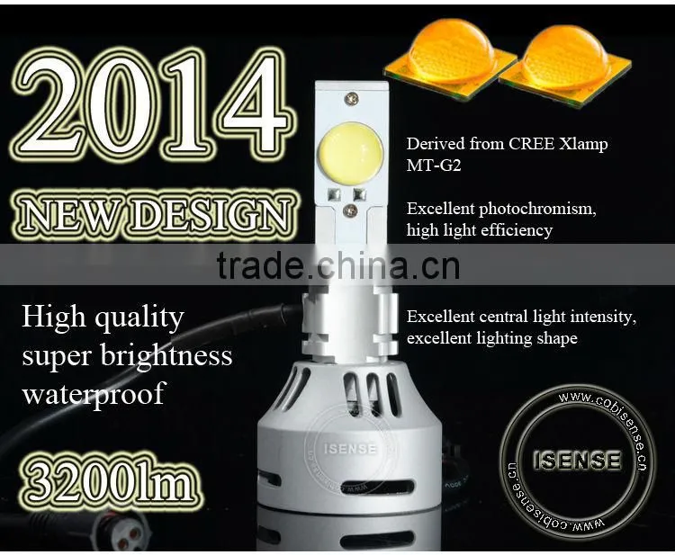 CAR LED HEADLIGHT 3200LM CHINA AUTO PARTS IMPORTED