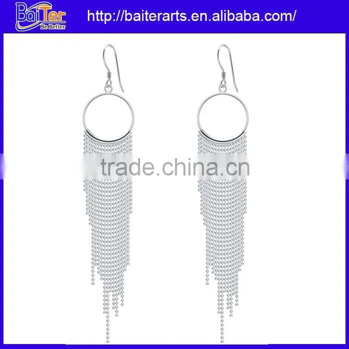 Best Seller ! Wholesale Fashion .925 Sterling Silver Star Earrings