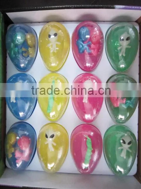 novel galaxy putty slime toy alien egg toy crystal slime alien baby slime toy