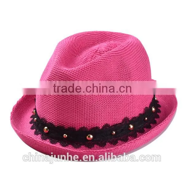 Hot selling new arrival colorful Cap straw hats for promotional