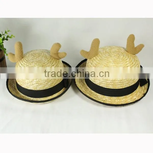 fashion Straw Hat Pretty Mother and daughter Summer Wholesale Straw Hats