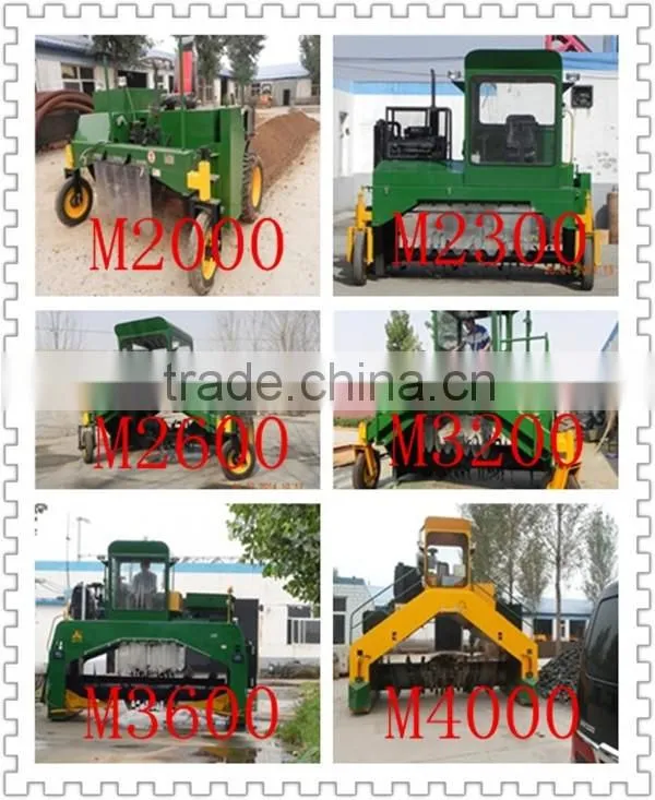 Best experience food waste recycling machine/garden waste processing machine/organic compost machine