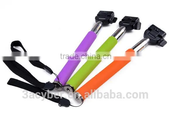 Camera Monopod Extendable Hand Held DV Camcorder Video Holder Self Photo