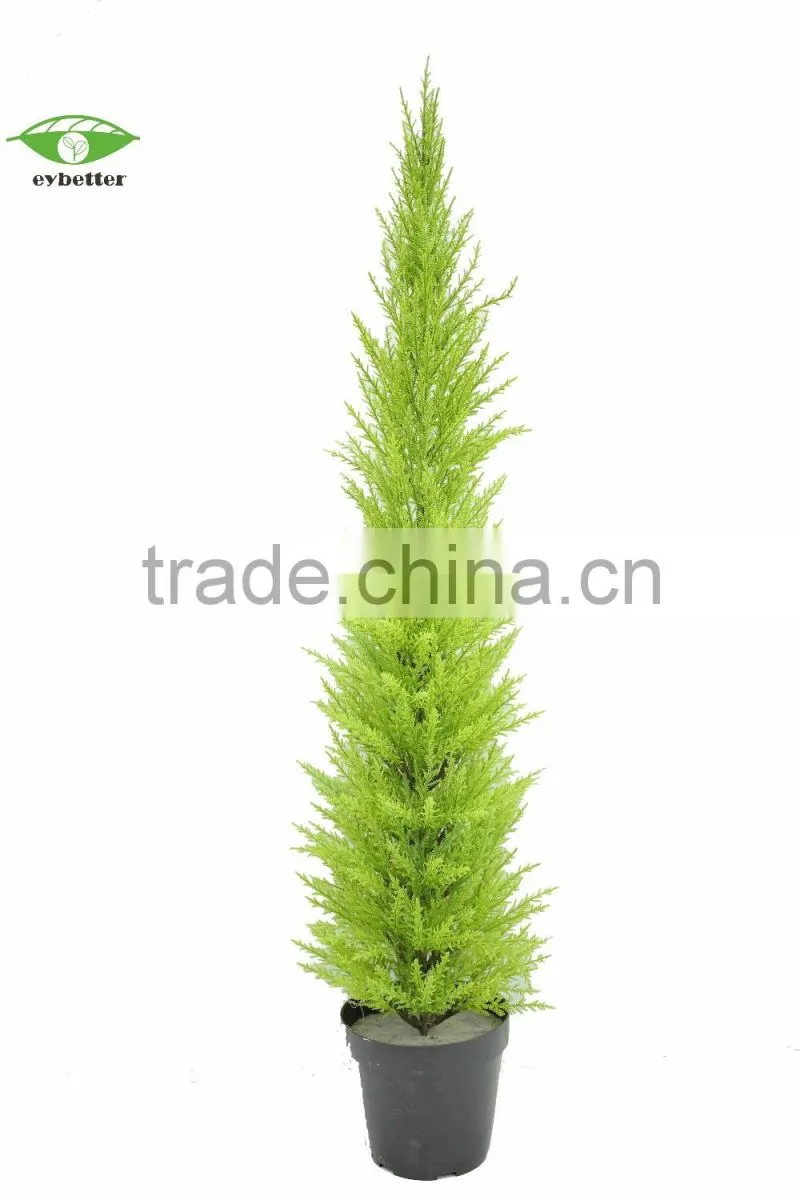 artificial plants tower tree topiary tree for Christmas show case