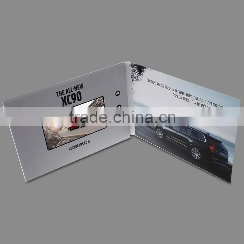 AVI/WMV/MP4/MOV/MPG/RMVW video format customize video brochure