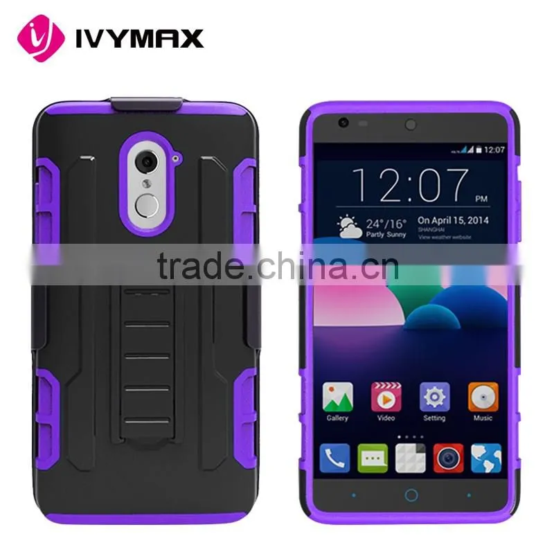 Low price china mobile phone case heavy duty rugged cover case for ZTE Z963U Z988