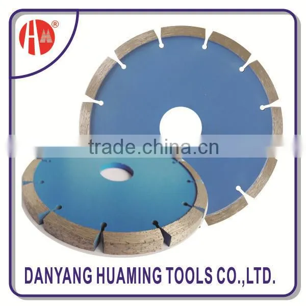 diamond tuck point blade used on heavy duty machine for grooving