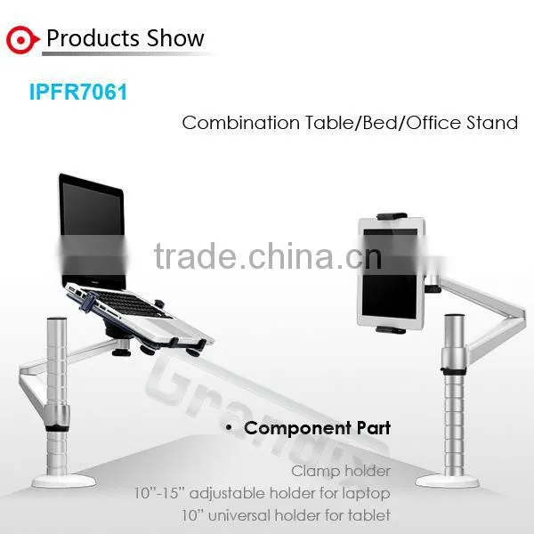 Computer monitor laptop arm stand
