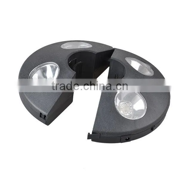 LED Umbrella Pole Light Plastic Cordless Outdoor Camping Tent Light