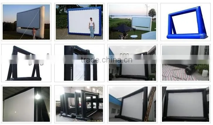 air projector inflatable movie screen for sale