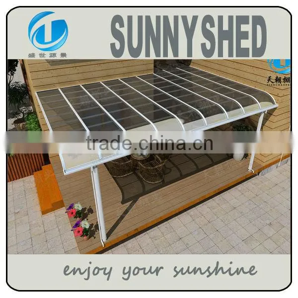 Outdoor awnings veranda canopy veranda awning cover, gallery awning for car shed
