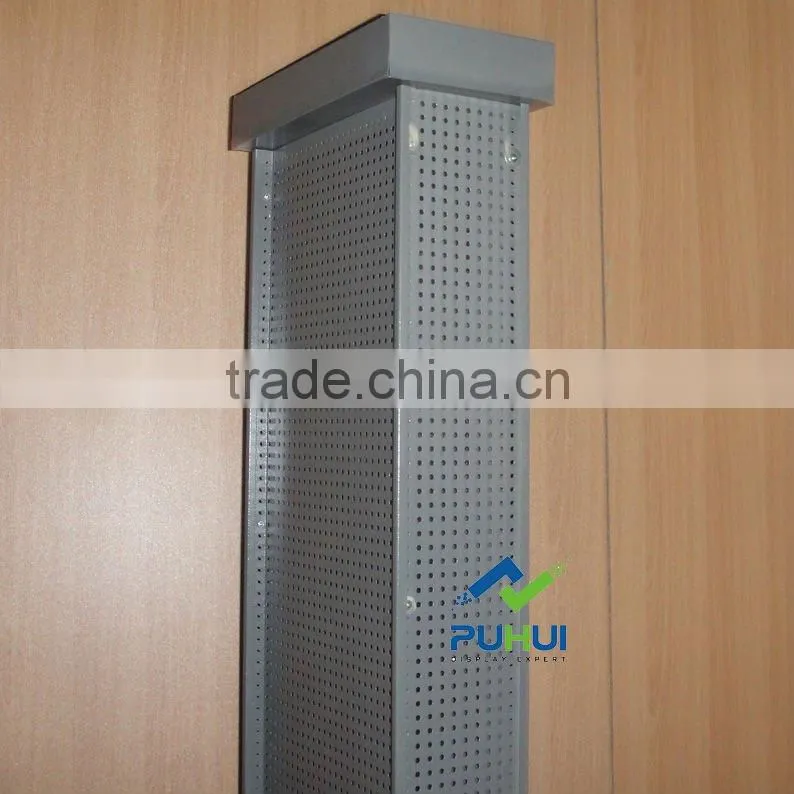 double sided revolving pegboard display
