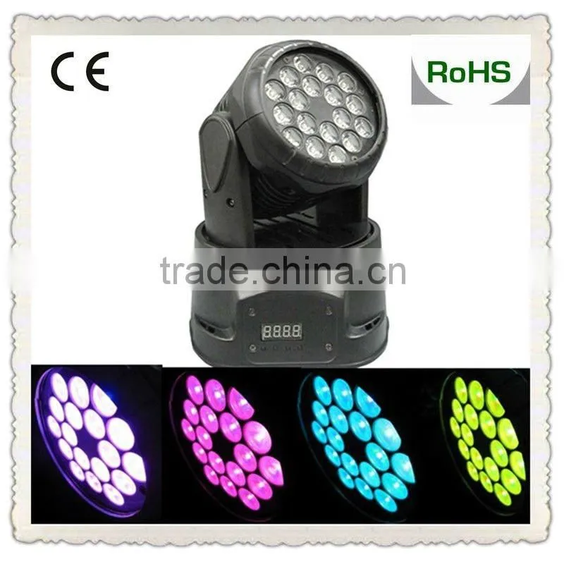 high power led rgb led wash moving head for wedding/party
