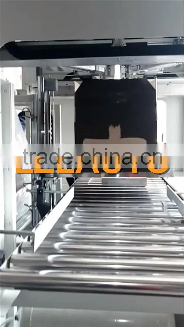 Full automatic plastic bag insert machine