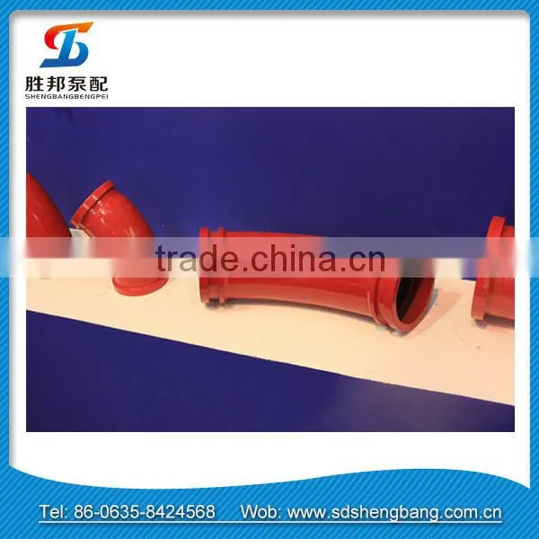 NO 2 elbow for putzmeister concrete pump spare parts