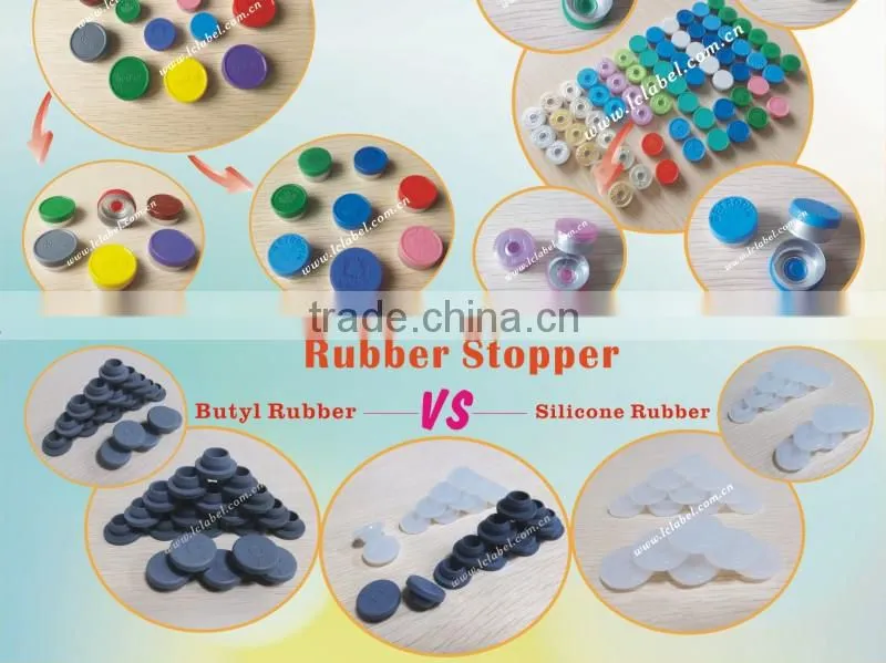 Hot selling injection rubber stopper for vial