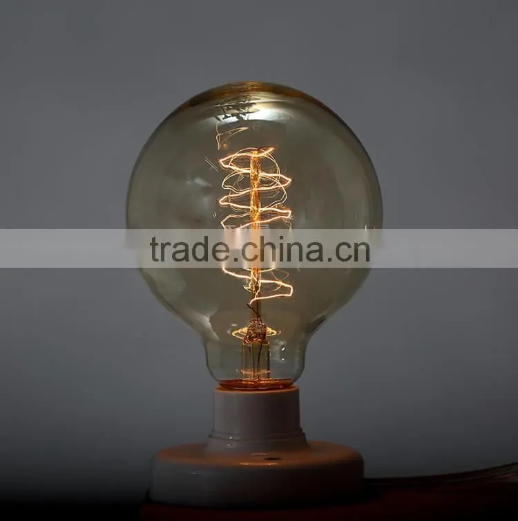 High Power G95 40W Edison Bulb Light E27 Incandescent Edision Bulb