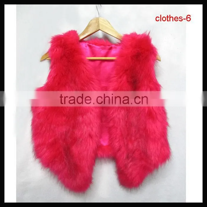 The newest fashion fur clothes
