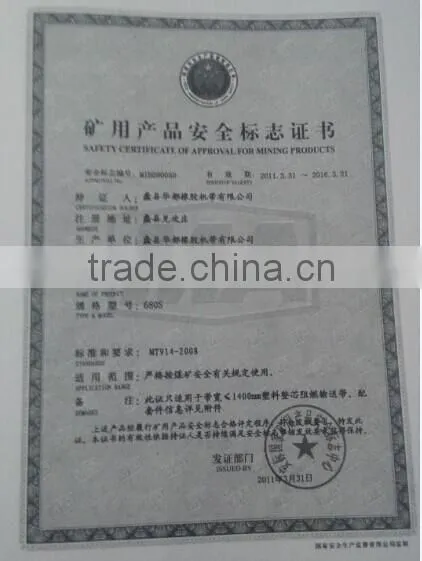 Nylon Fabric With Rubber Conveyor Belts