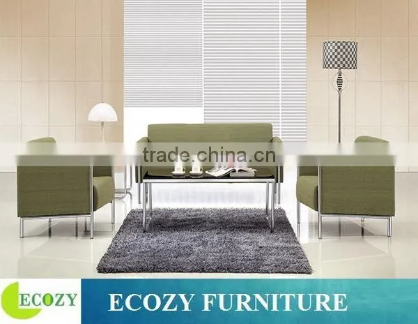 Customized new design contemporary fabric office sofa