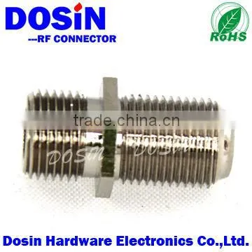 double F female bulkhead connector