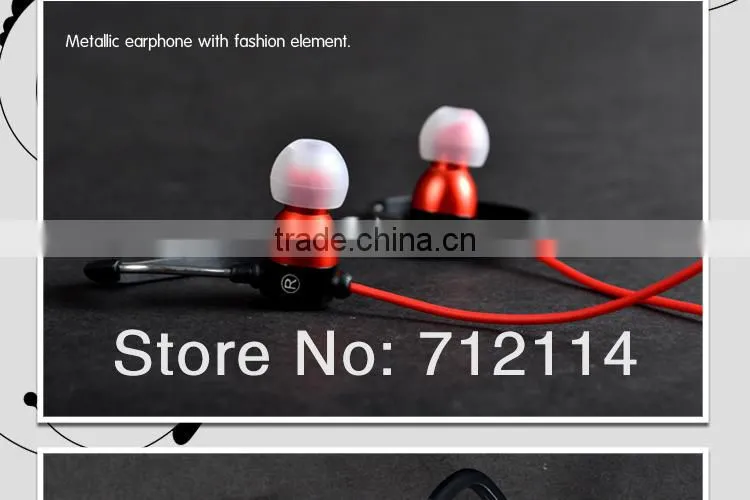 ULDUM sport headphone with micro Earhook earbuds for free shipping