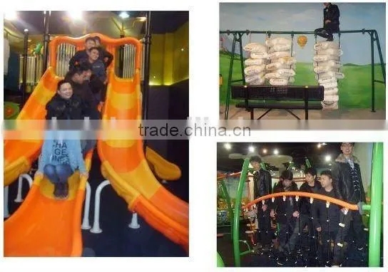 Updated KAIQI new design slide and swing/park playground/outdoor playground