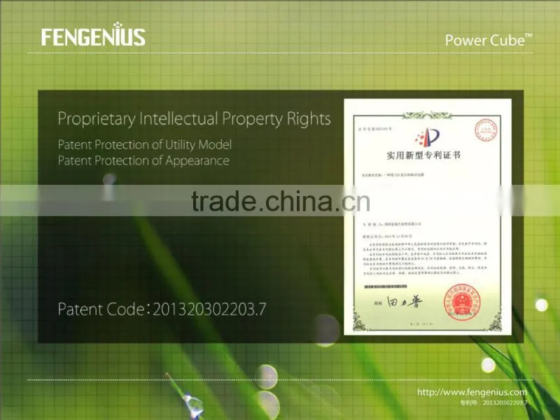 LED Display function LED power bank with CE certificate
