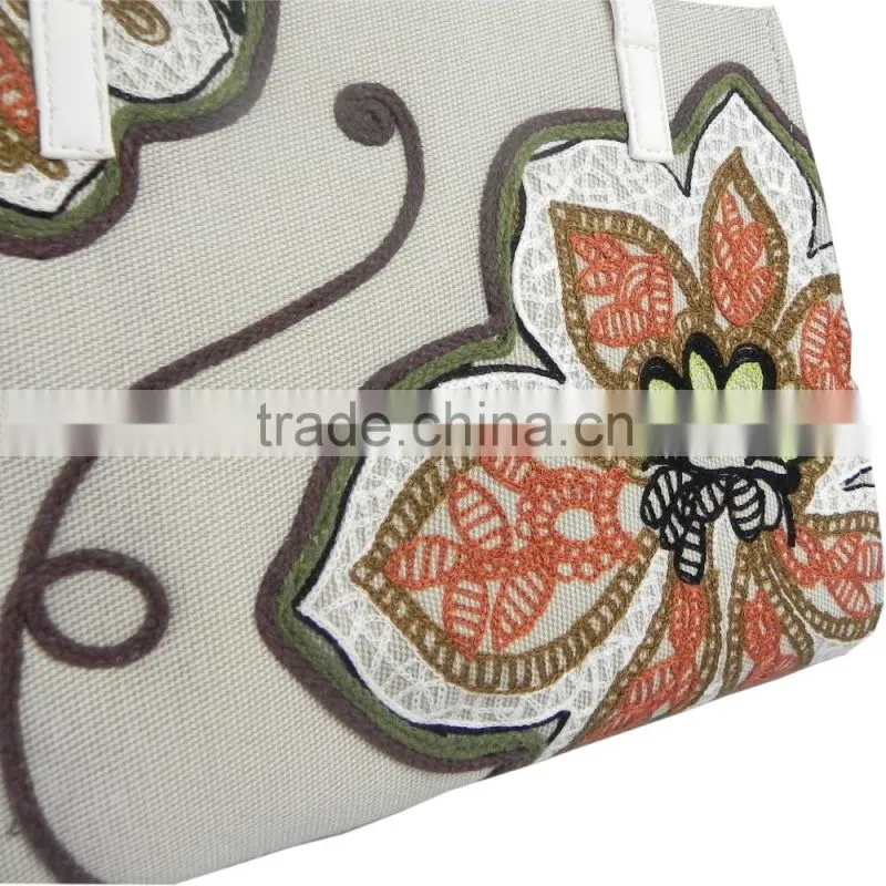 2016 New Embroiedery Tote Bag for Women