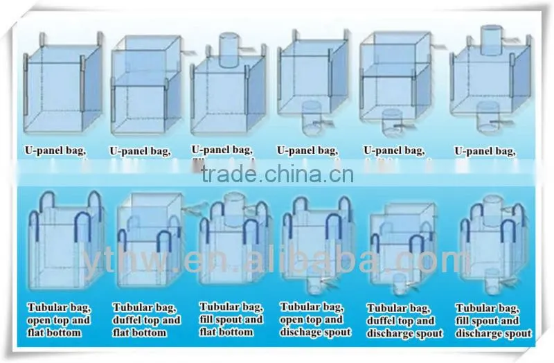 hot sale U-panel bulk bags/stone bulk bags