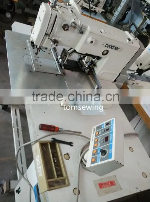Original Japan brother BAS 326L used electronic programmable pattern industrial sewing machine,reconditioned