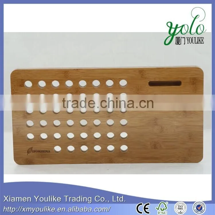 100% Natural lap writing desk Mobile Lap desk Bamboo Lap desk