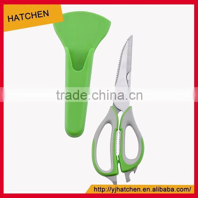 SK-004 LFGB Certificated 2cr13 s/s colourful scissors kitchen shears