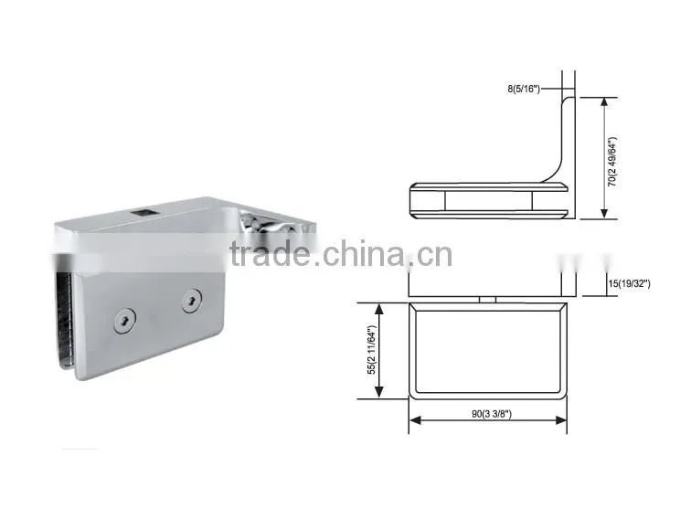 High Quality Factory Price Glass Folding Door Fittings Hinge