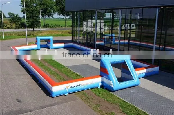 Giant inflatable football field/ infaltable football pitch for sale