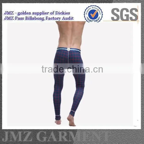 custom jogger for men with checked print
