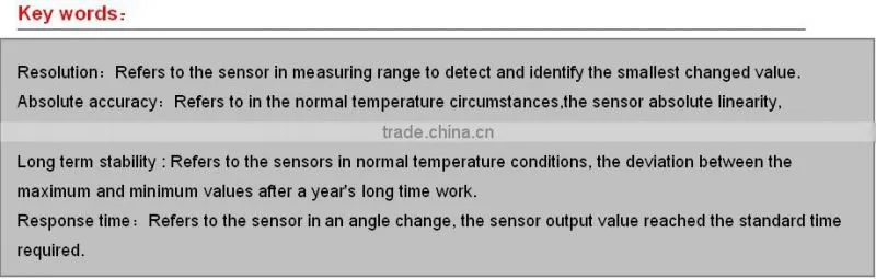 Tilt Sensor & Inclinometer Design and Manufacturing With Very Competitive Price Based on High Quality