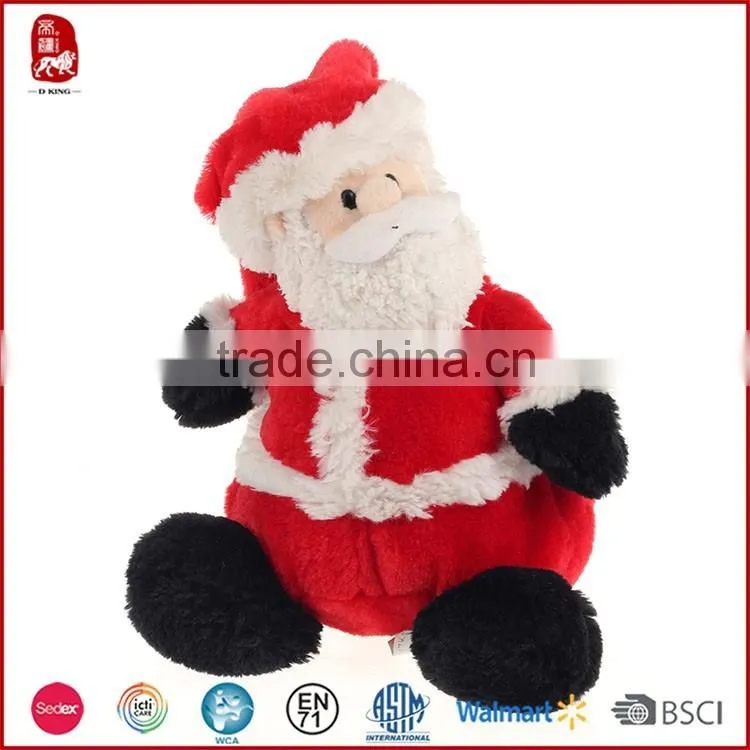 Cheap wholesale custom plush toy Santa Claus