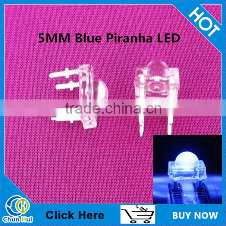 Wholesales Super Flux 5MM Blue Piranha LED diode