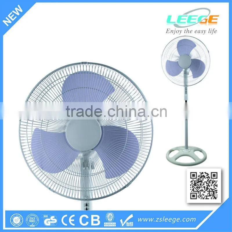 FS45-6 18'' round base with 4 hole model industrial fan