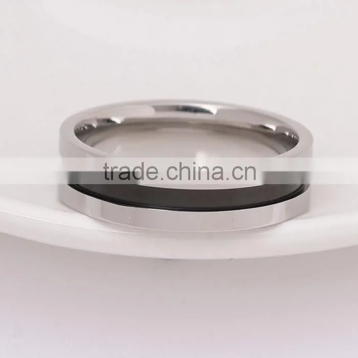 Wholesale 316L Stainless Steel Fashion Wedding Ring Surgical Steel Jewelry