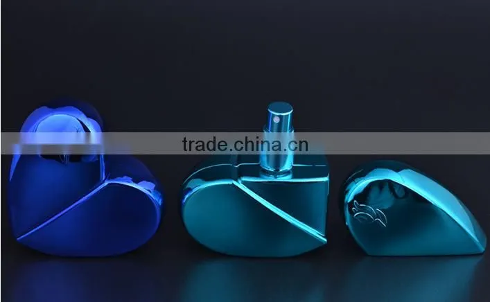 20 ml cosmetics spray bottle High-end portable perfume bottles Toner packaging glass bottle Love with small spray bottle
