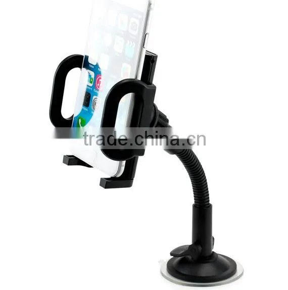 6.1inches Long Arm Phone Cradle Dashboard For used car, Windshield Car Phone Holder