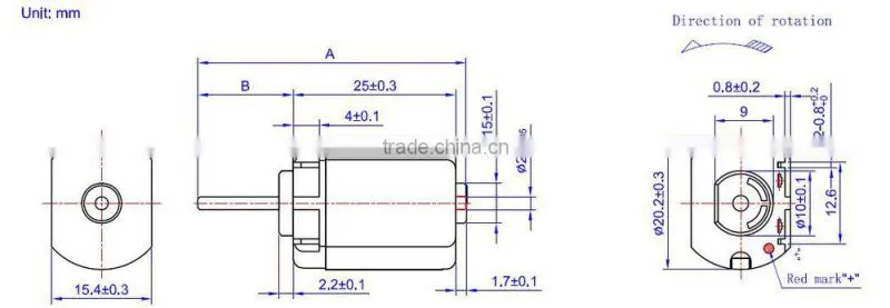 Side mirror motor, electric dc motor, car motors