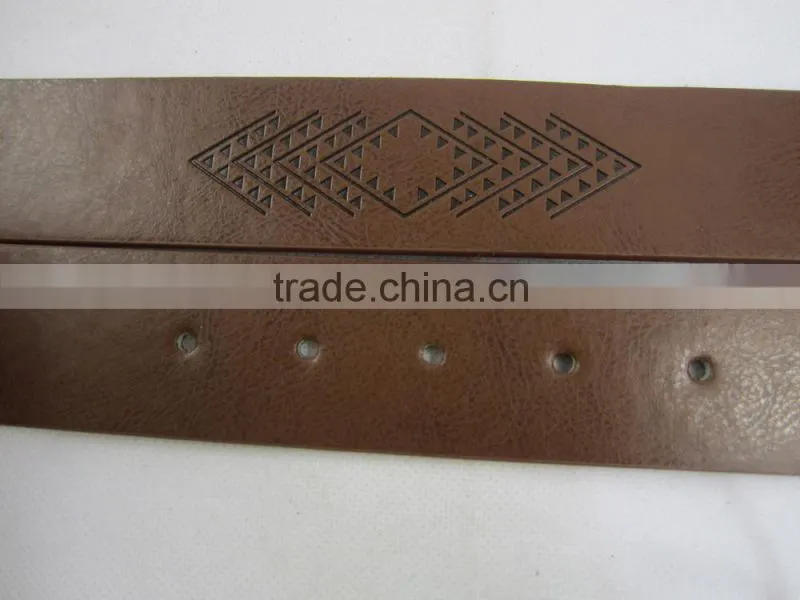unsex hot sell good quality with geometric figure print fashion belts