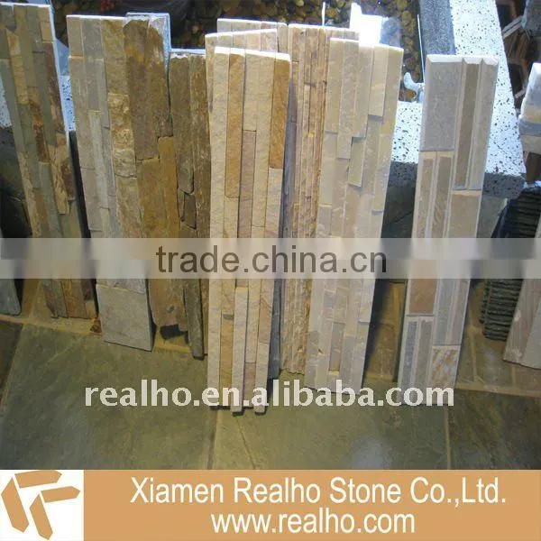 Exterior wall cladding tiles